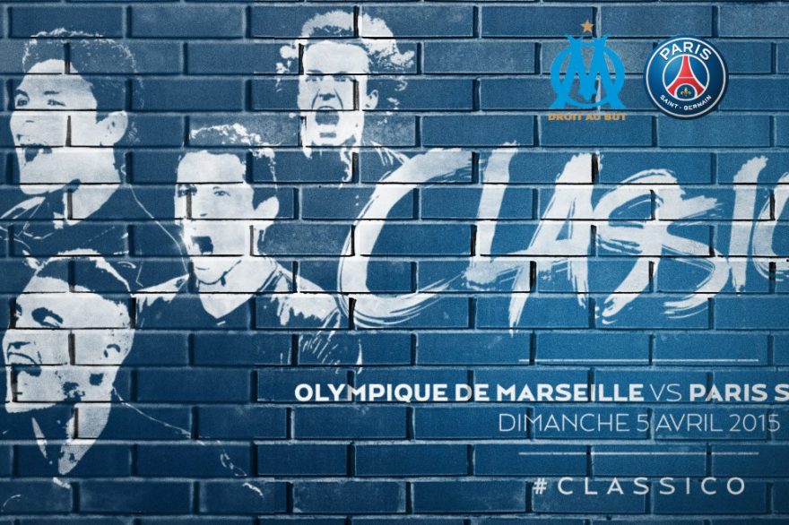 Illustration sur la page Facebook du PSG le 3 avril 2015