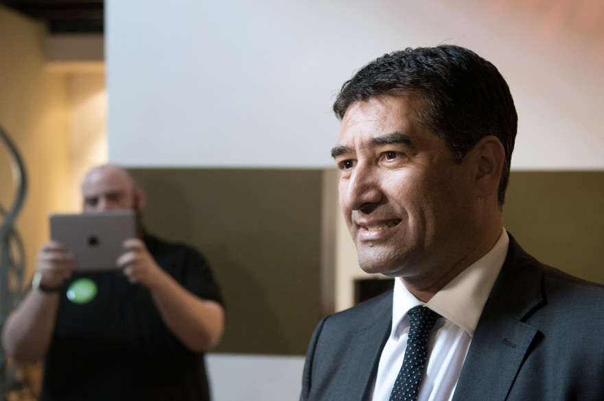 Karim Zéribi candidat EELV pour les Européennes en mai 2014.