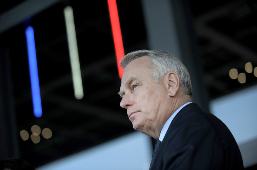 Jean-Marc Ayrault, le 9 avril 2015