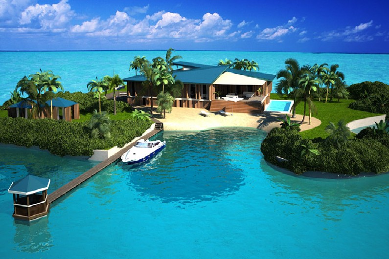 L'île flottante écologique Amillarah