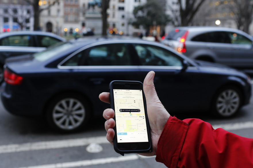 L'application Uber (illustration)