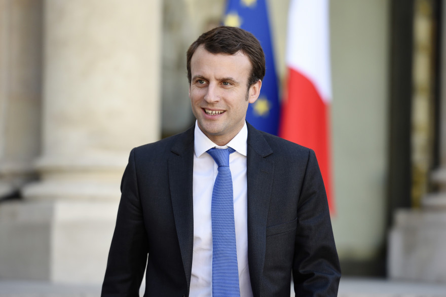 Emmanuel Macron le 14 avril 2015.