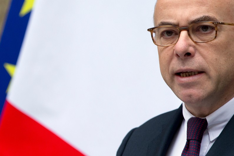 Bernard Cazeneuve lors d'une conférence de presse au ministère de l'Intérieur, le 16 janvier 2015. (illustration)
