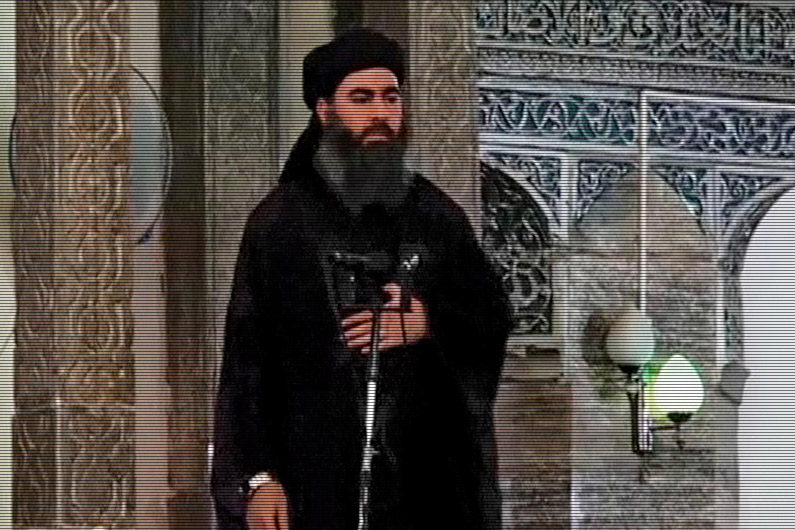 Abou Bakr al-Baghdadi, le chef de l'État Islamique