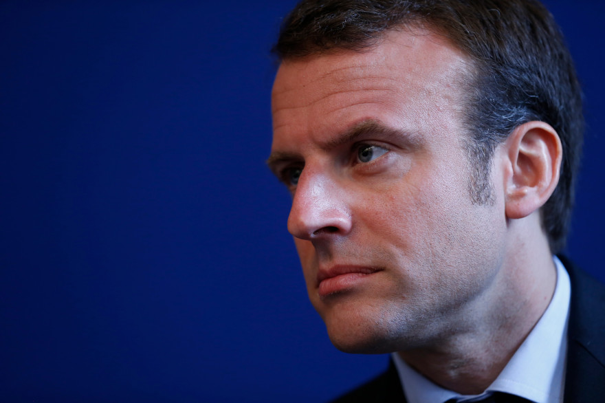 Le ministre de l'Économie Emmanuel Macron, le 12 mai 2015.