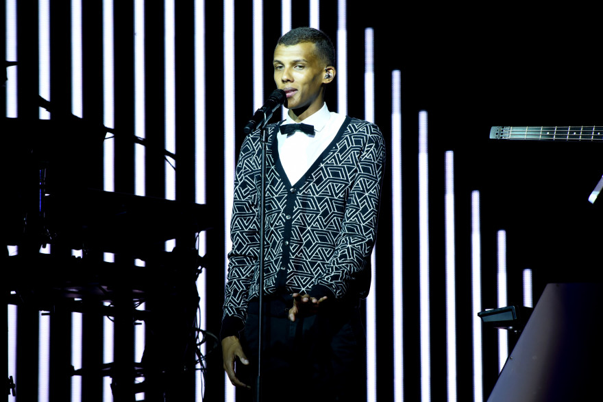 Stromae en concert à Dakar au Sénégal le 13 mai 2015