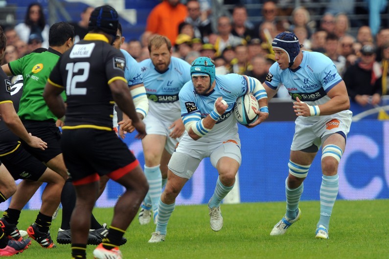 Bayonne-La Rochelle lors de la dernière journée du Top 14, le 23 mai 2015