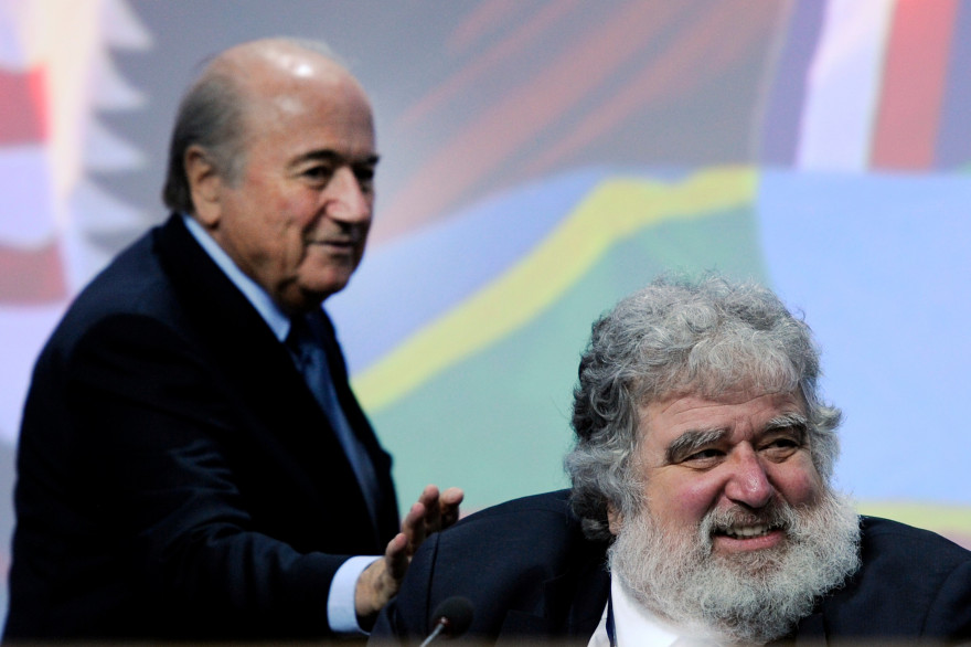 Sepp Blatter et Chuck Blazer (à droite) le 1er juin 2011 à Zurich (archive)