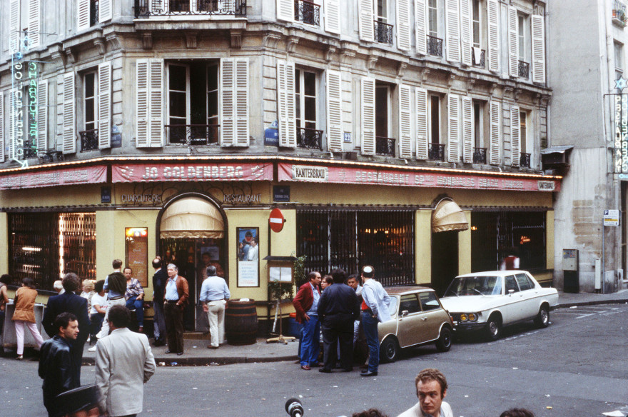 La restaurant Jo Goldenberg à Paris où a été perpétré l'attentat de la rue des Rosiers (archives)