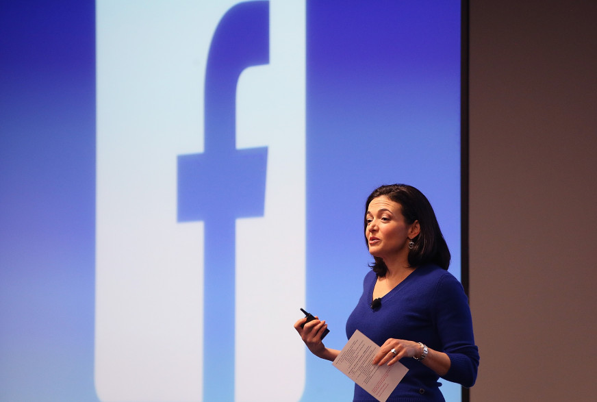 Sheryl Sandberg, directrice d'expoitation de Facebook