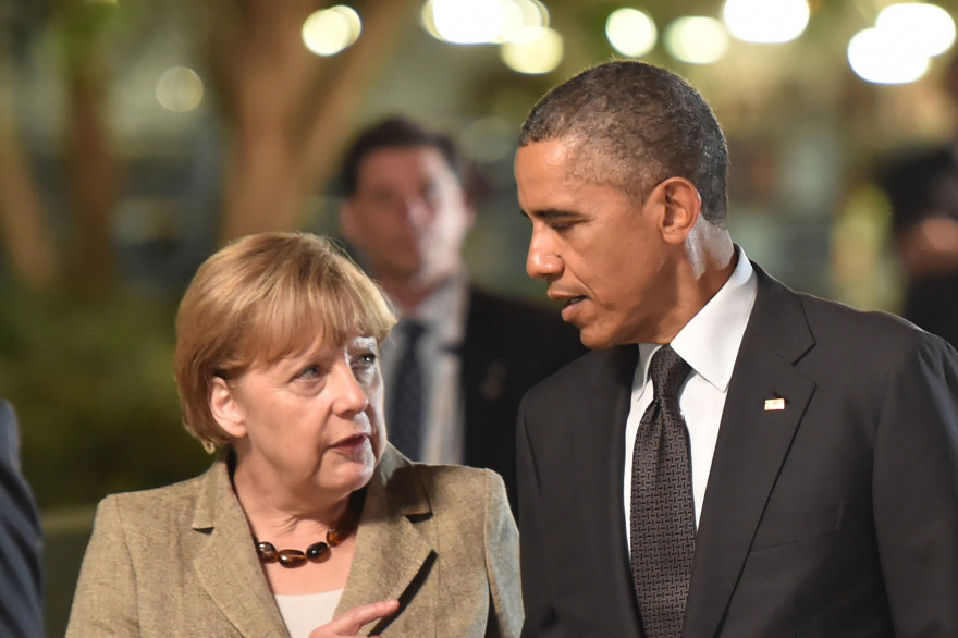 Angela Merkel et Barack Obama, le 15 novembre 2014