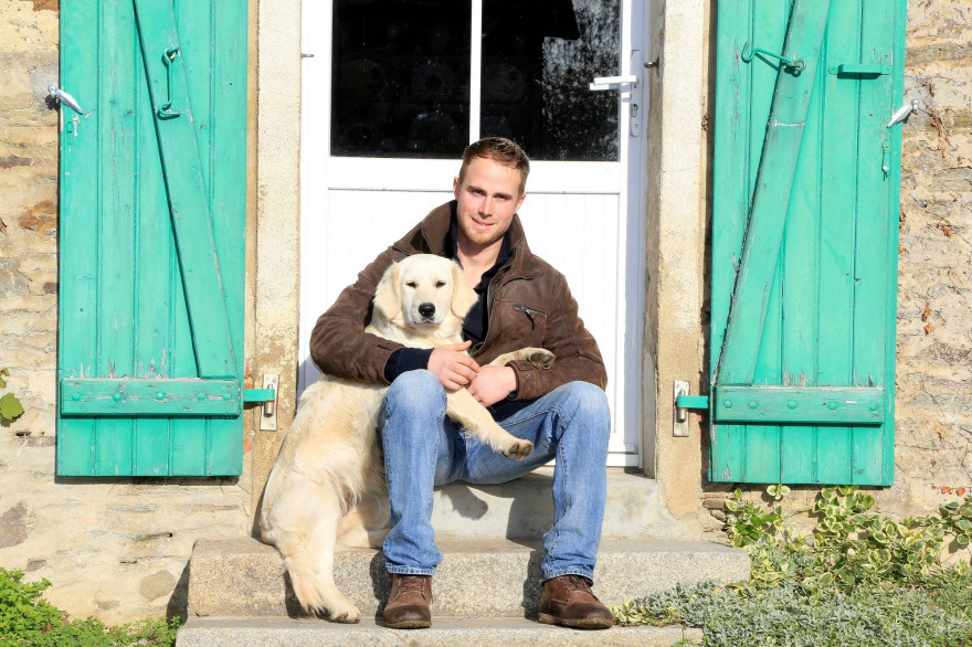 Jacky est l'un des agriculteurs à participer à "L'amour est dans le pré"