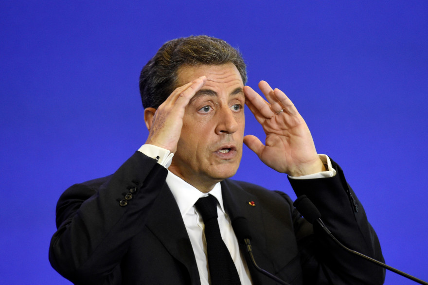 Le président de "Les Républicains" Nicolas Sarkozy à Paris le 13 juin 2015.