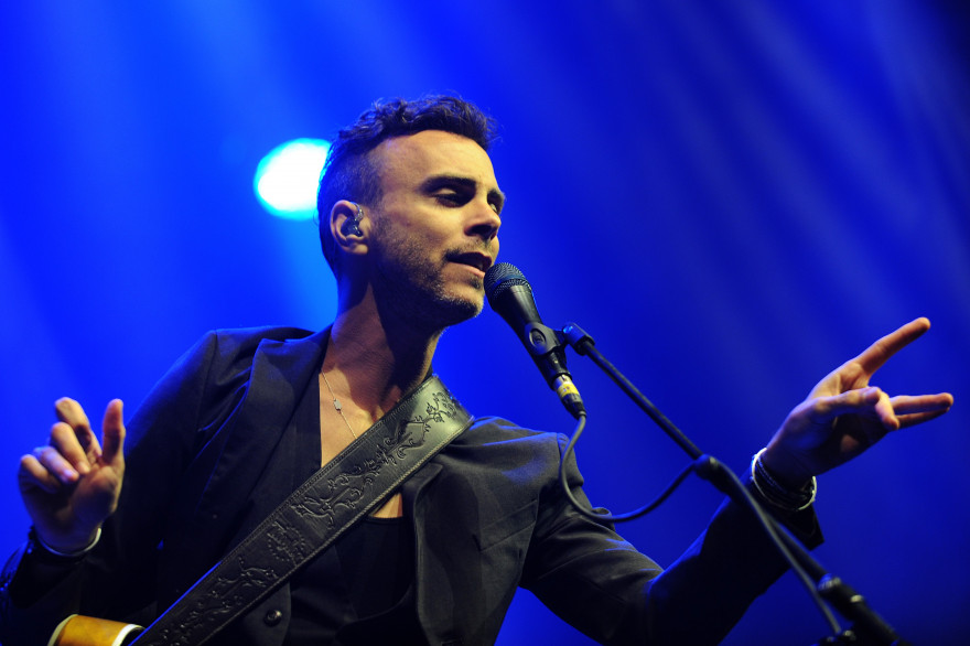 Asaf Avidan lors du Printemps du Bourges, le 27 avril 2015