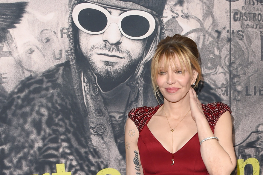 Courtney Love à Hollywood, en avril 2015
