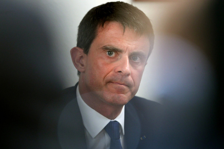 Manuel Valls à Francfort (Allemagne) le 23 juin 2015.