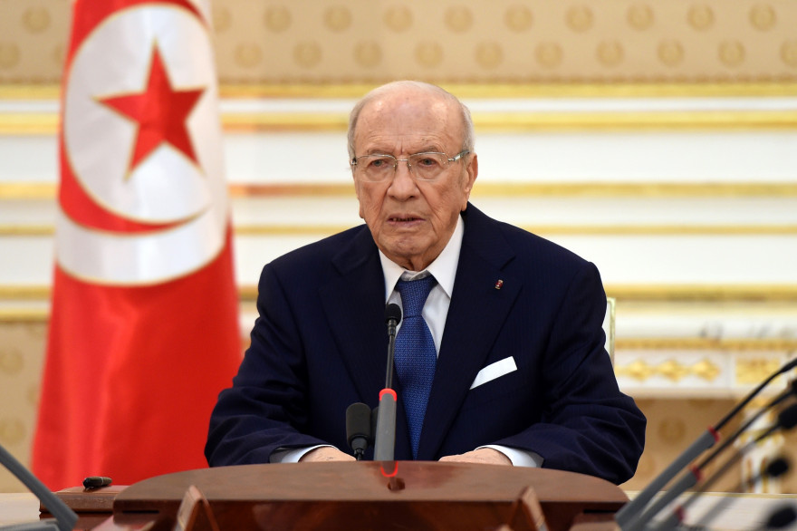 Le président tunisien Béji Caïd Essebsi le 28 juin 2015.