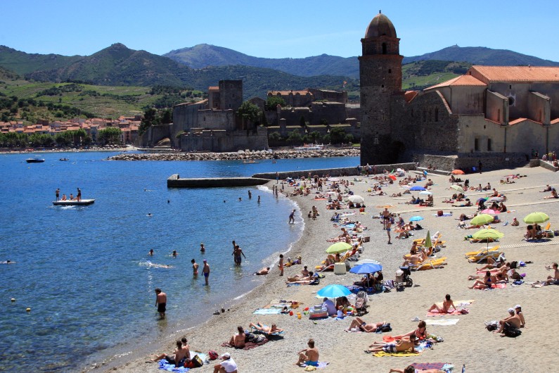 La plage de Collioure, dans les Pyrénées-Orientales (image d'illustration)