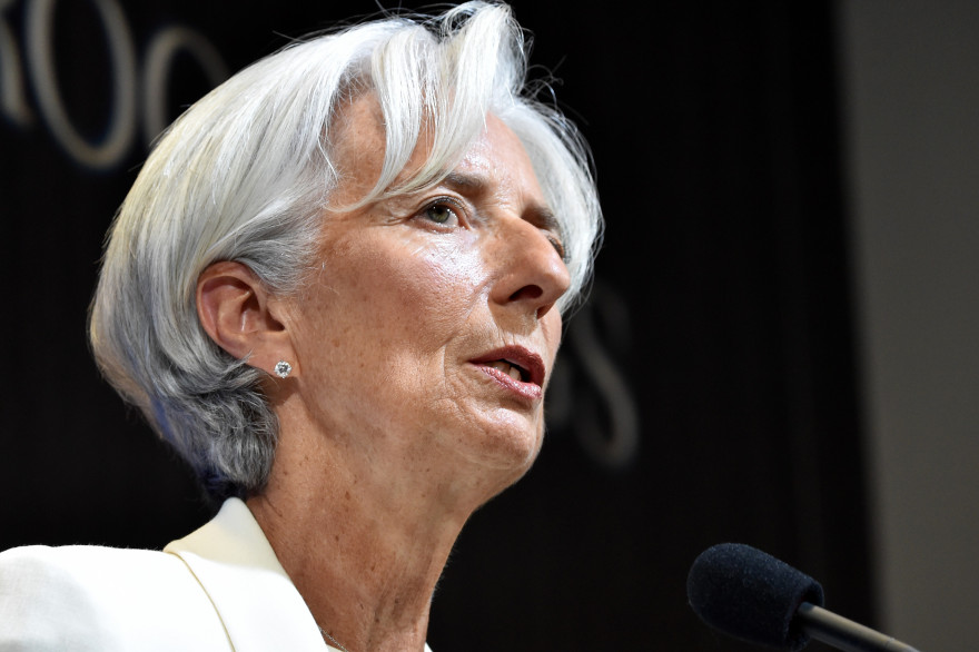 Christine Lagarde, directrice du FMI
