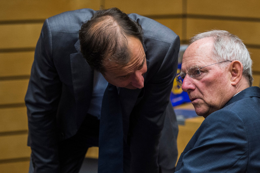 Le ministre allemand des finances Wolfgang Schäuble, à Bruxelles, le 11 juillet 2015