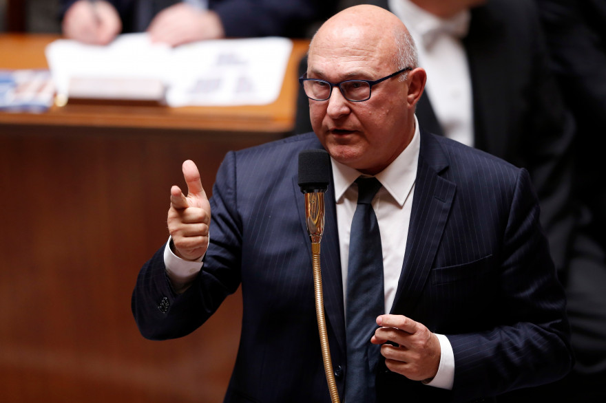 Le ministre des Finances Michel Sapin le 8 juillet 2015.