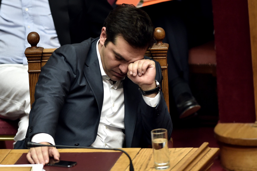 Le Premier ministre grec Alexis Tsipras le 16 juillet 2015.