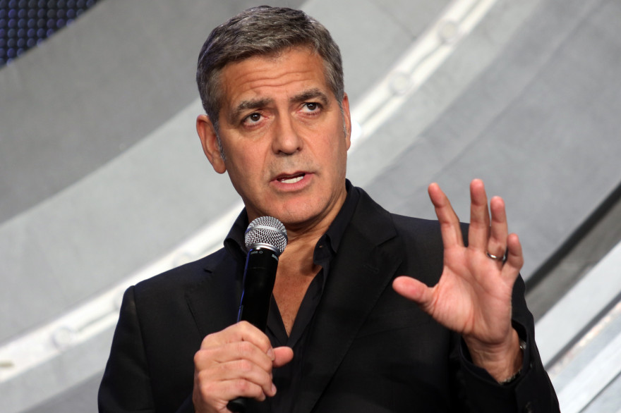 George Clooney le 25 mai 2015.