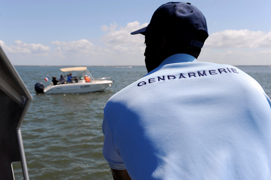 La gendarmerie nationale en mer (illustration)