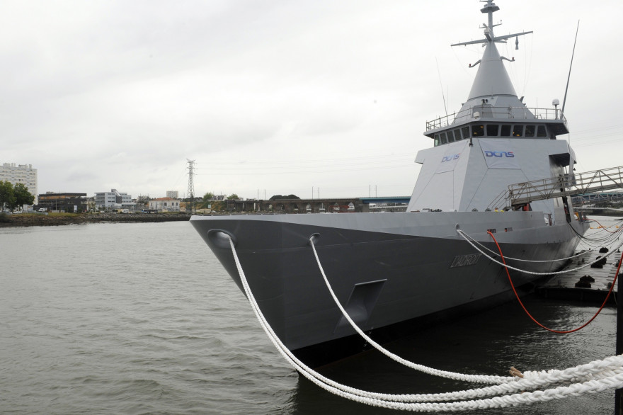La corvette Gowind "L'Adroit", dans le port de Lorient (photo d'illustration)