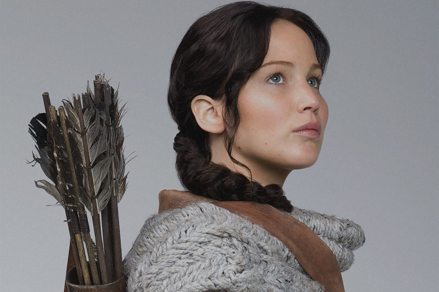 Jennifer Lawrence incarne Katniss Everdeen dans la trilogie "Hunger Games"
