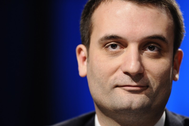 Florian Philippot le 29 mars 2015 à Metz (illustration).