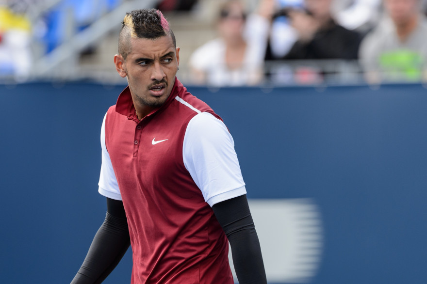 Le tennisman australien Nick Kyrgios le 13 août 2015.