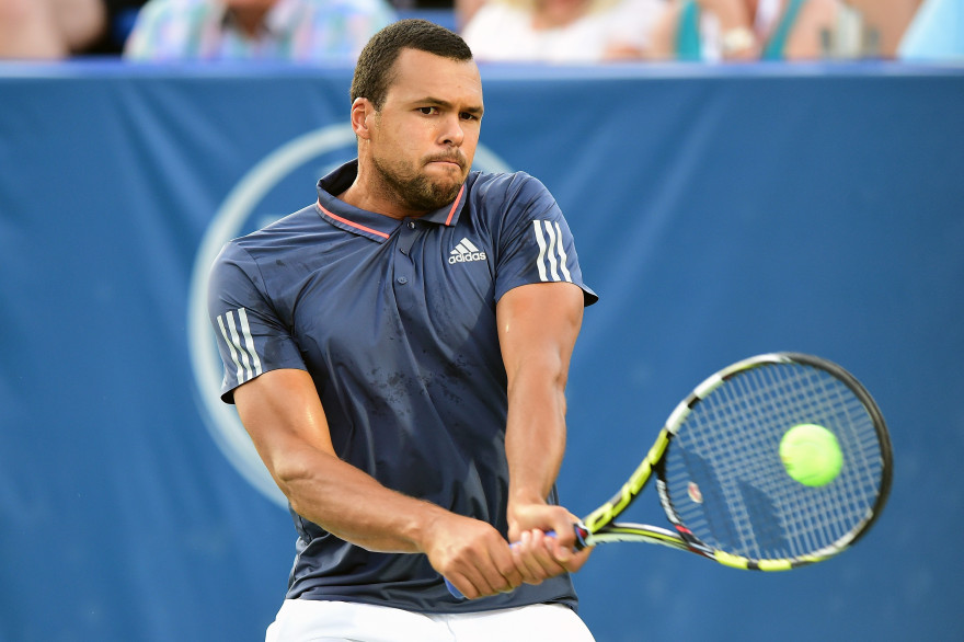 Jo-Wilfried Tsonga en août 2015