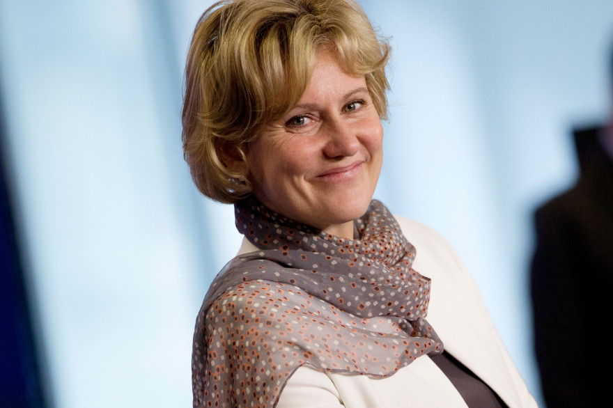 Nadine Morano à un meeting des Républicains (ex-UMP) en avril.