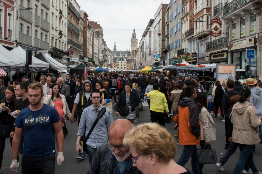 L'édition 2015 de la braderie de Lille, le 5 septembre.