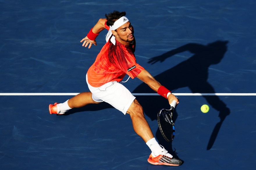 Fabio Fognini en septembre 2015 à New York