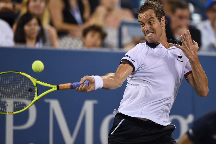 Richard Gasquet face à Tomas Berdych le 7 septembre 2015