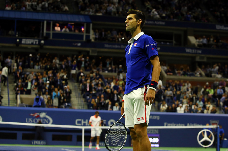 Novak Djokovic le 13 septembre 2015