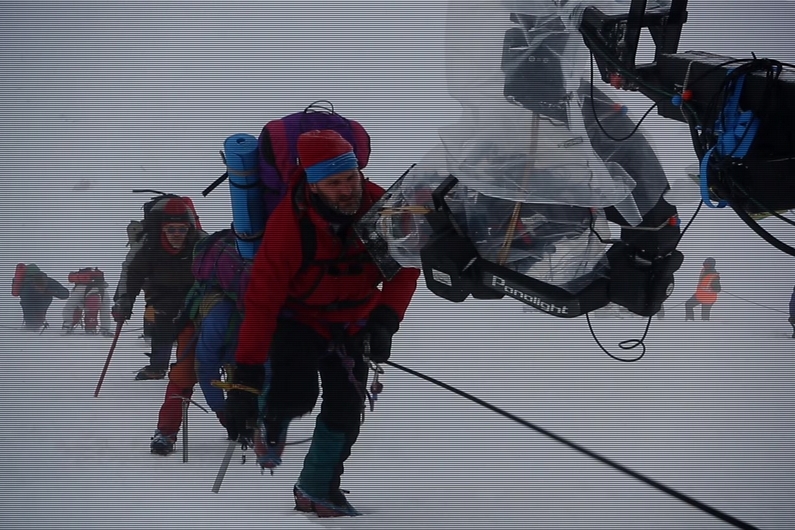 Les acteurs du film ont réellement tourné en montagne