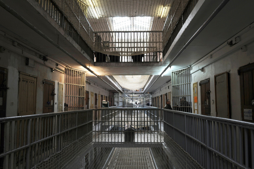 L'intérieur de la prison des Baumettes à Marseille (illustration).
