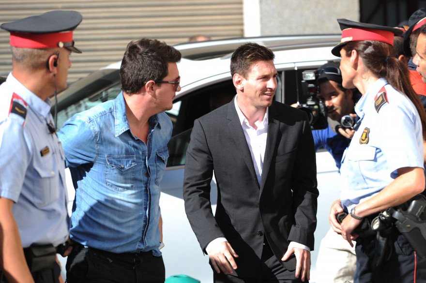 Lionel Messi en septembre 2013