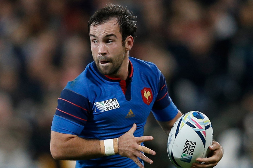 Morgan Parra avec le XV de France le 23 septembre 2015