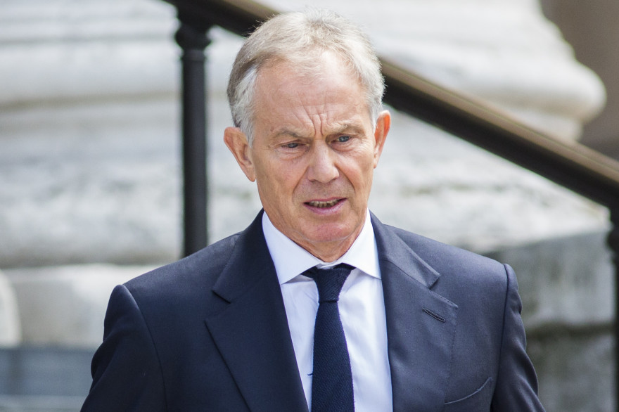 Tony Blair en juillet 2015