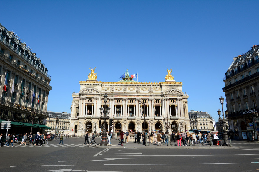 Opéra Garnier à Paris, le 27 septembre 2015 (Illustration).