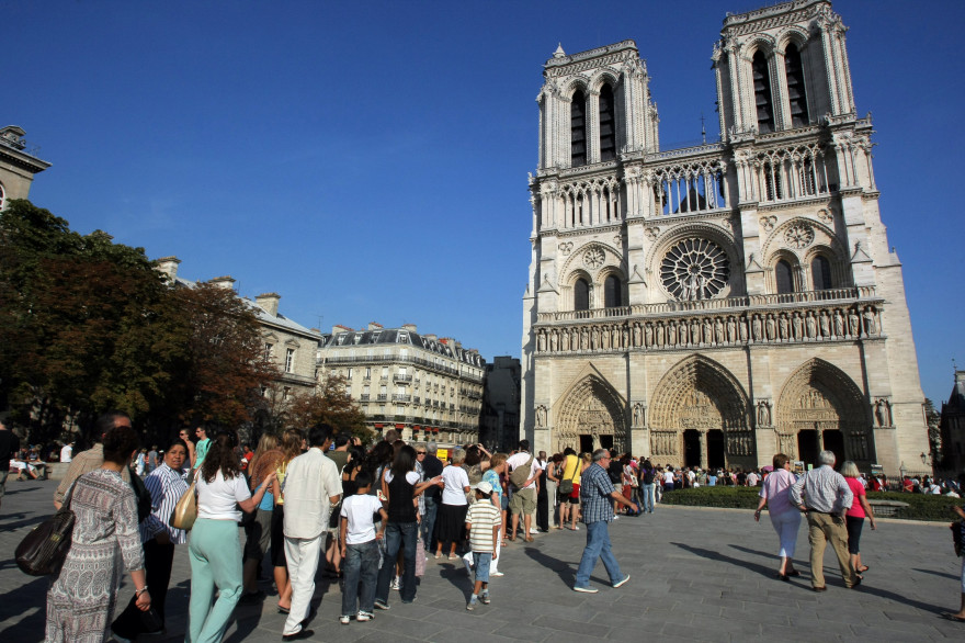 La cathédrale Notre Dame de Paris (illustration)