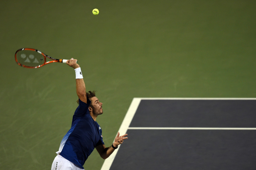 Le Suisse Stan Wawrinka en octobre 2015