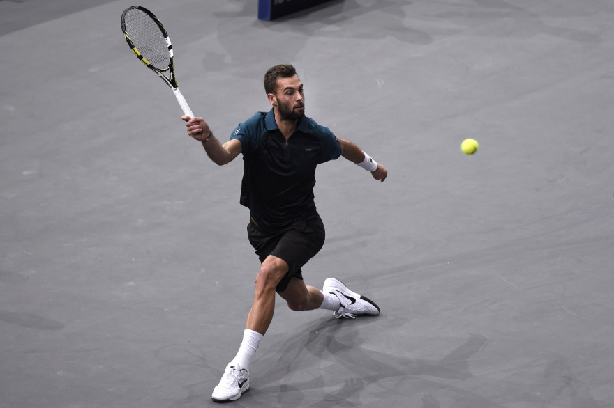 Benoît Paire en novembre 2015 à Bercy