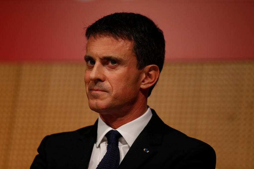 Manuel Valls le 3 novembre 2015 à Sciences Po.