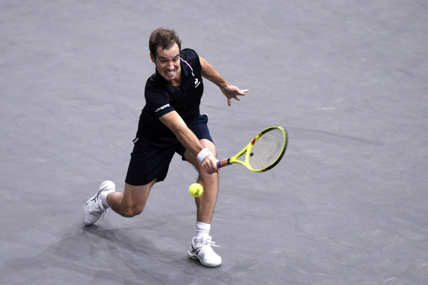 Richard Gasquet à Bercy en novembre 2015