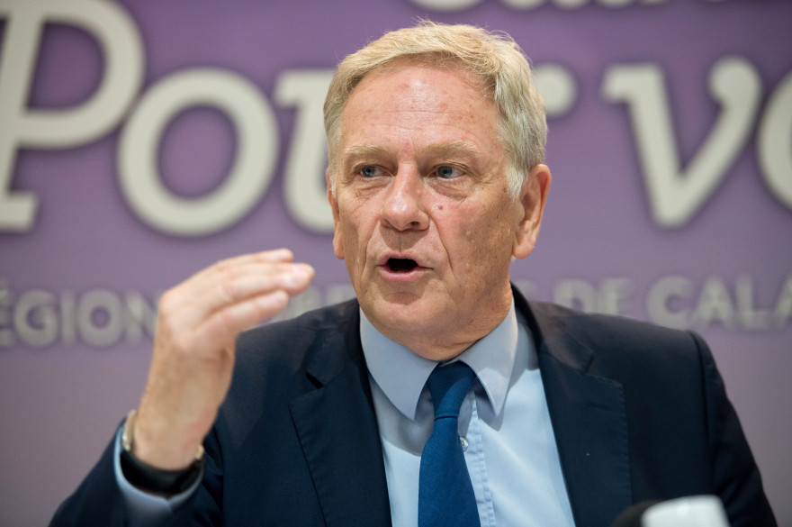 Pierre de Saintignon, tête de liste du Parti socialiste en Nord-Pas-de-Calais-Picardie